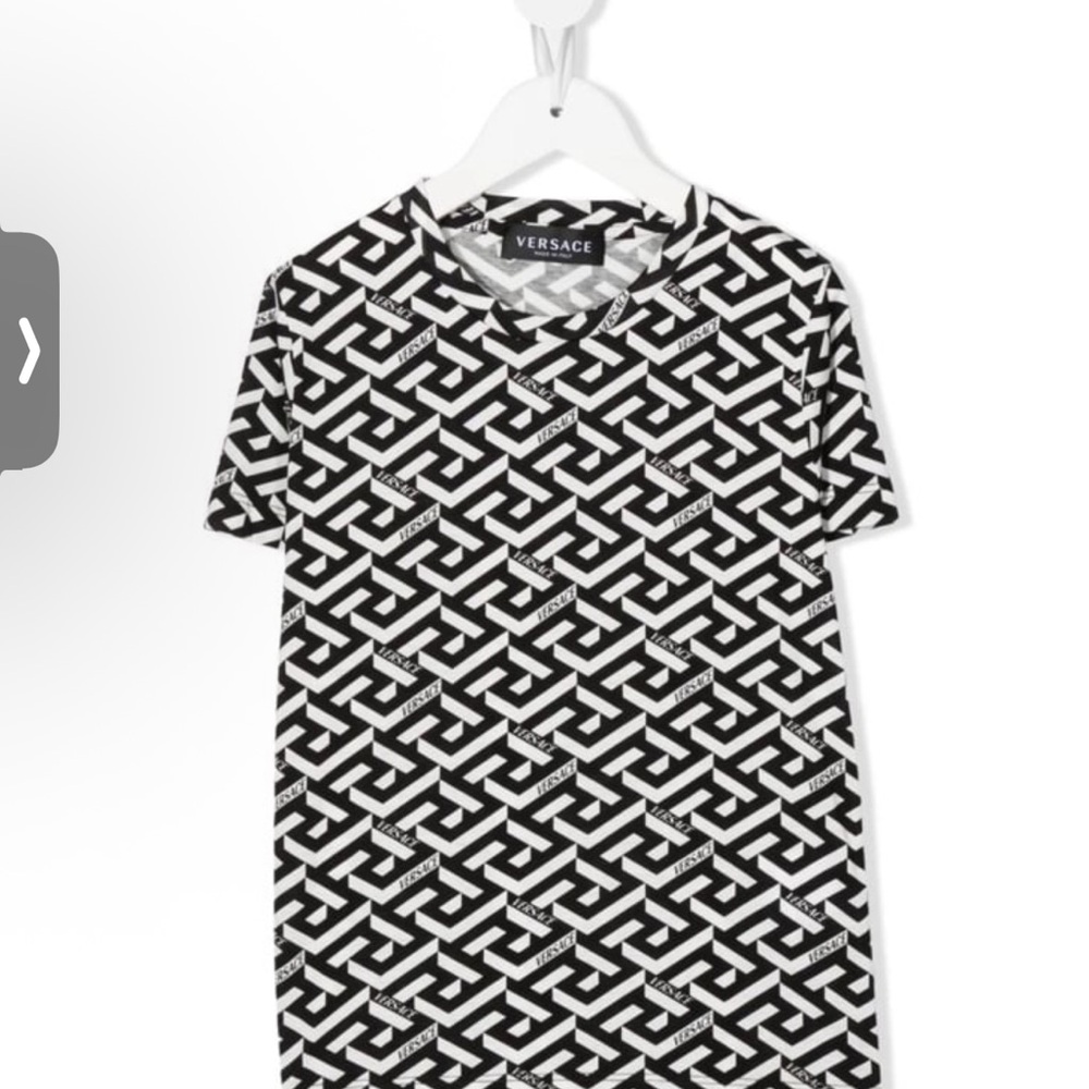 Versace Kids 
La Greca Print T-shirt